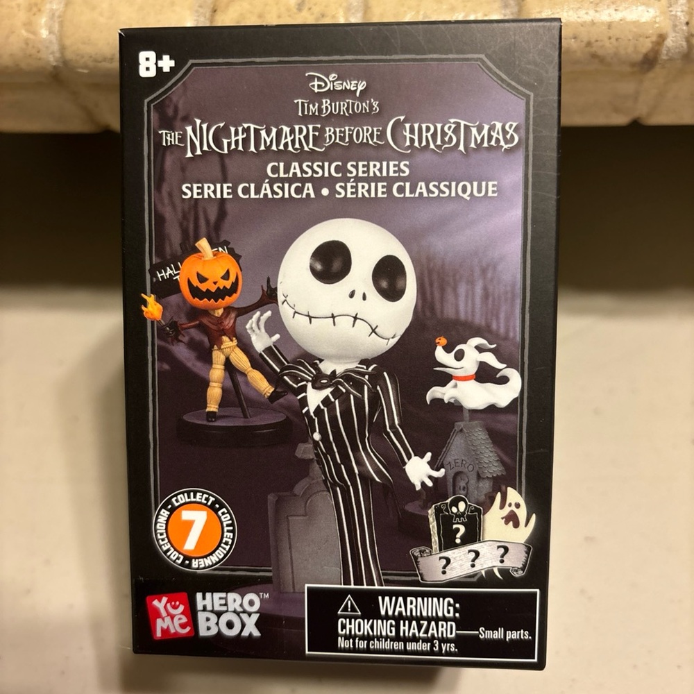 The Nightmare Before Christmas Hero Box. Classic series unopened